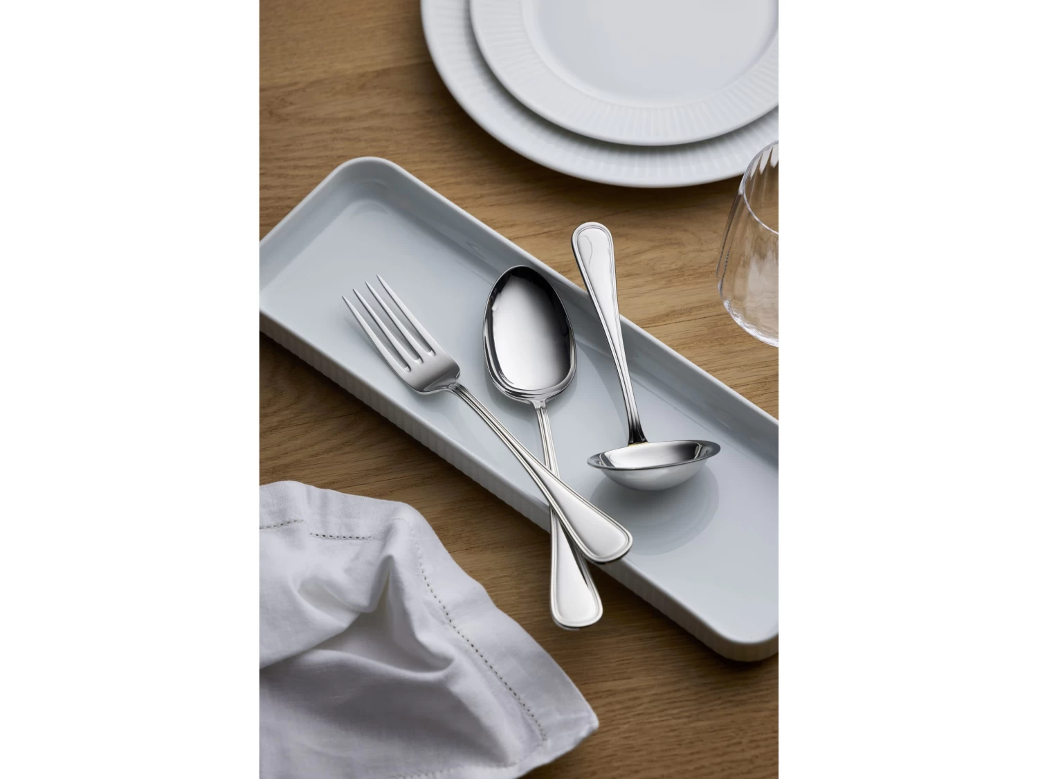 Gense Oxford Saucenlöffel 4 Gense Oxford Saucenlöffel – Bild 2