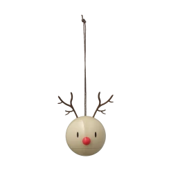 Reindeer Ornament Hoptimist 2 Stck.