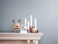 Reindeer Snow Globe Hoptimist -Haushaltsgegenstände Verkäufe 26378 env 2 high