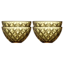 Lyngby Glas Sorrento Schale 4 Stck.