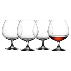 Lyngby Glas Juvel Cognacglas 4 Stck.